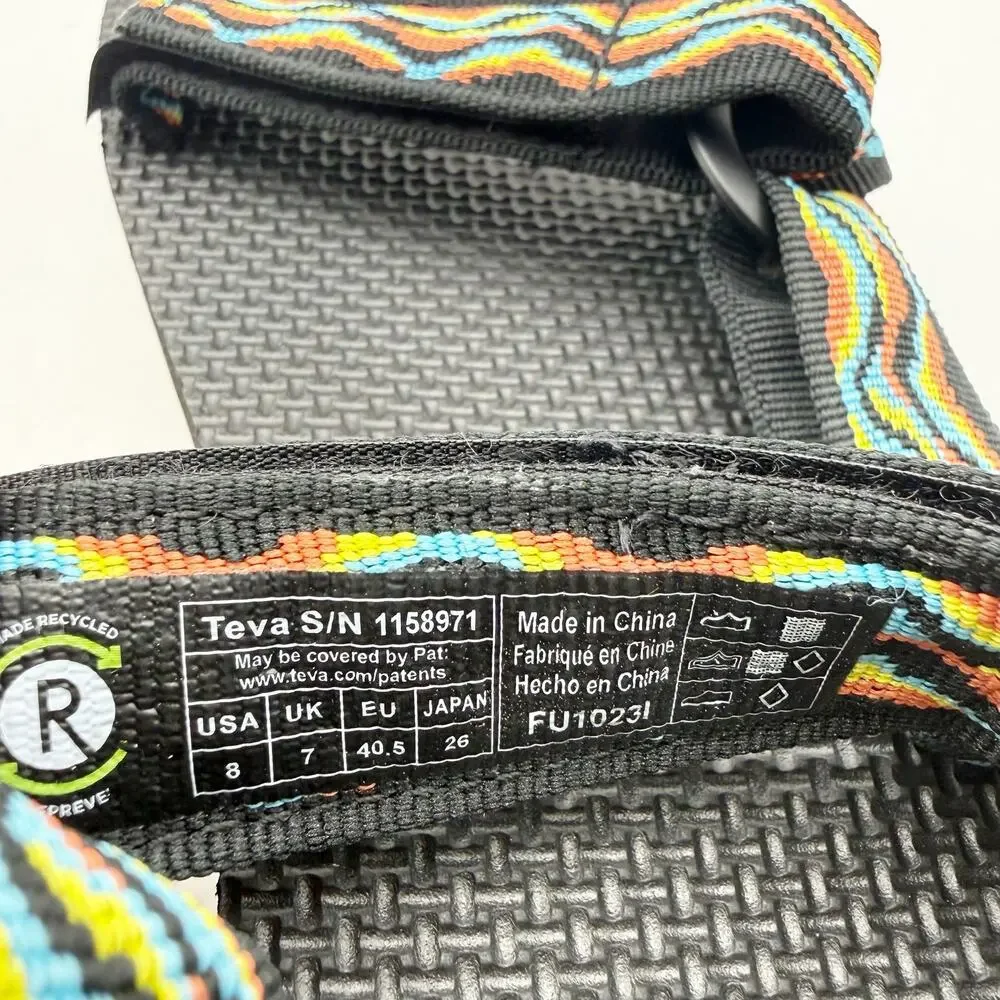 TEVA Mens Original Universal 80s Revive Archival Sports Sandals US 8 EU 40.5 NIB